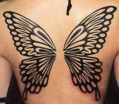 butterfly tattoo names wings
 on Tattoos � butterfly-wings-tattoo-design